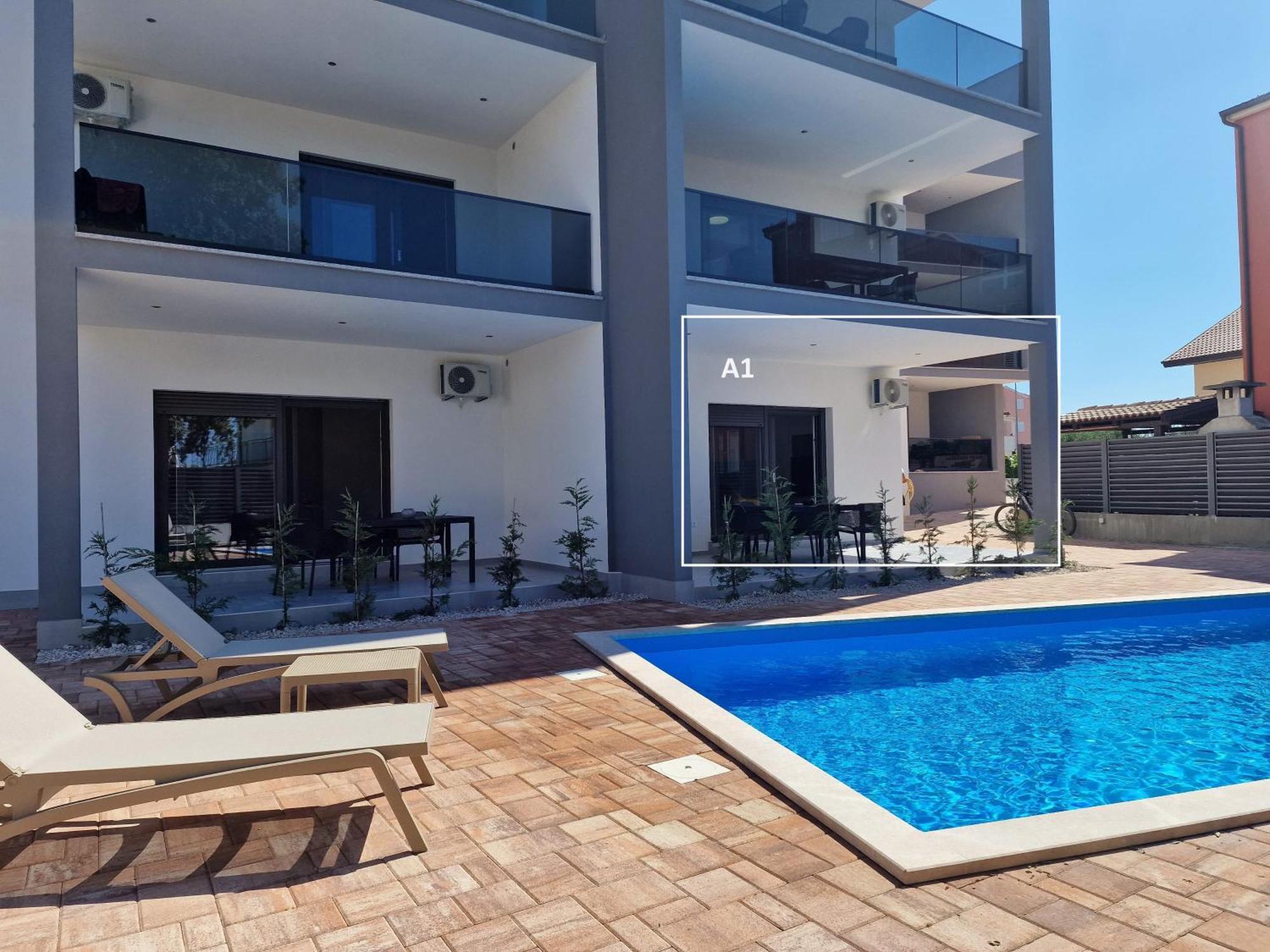 Apartments Okit Водице Екстер'єр фото